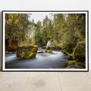 Green River Gorge Print | Landscape Prints | Waterfall Print | Waterfall Photography | Wall Decor | Nature and Landscape | Lustre/Giclee |