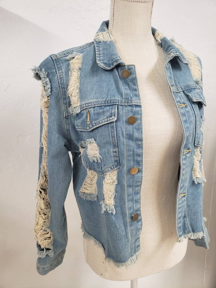 Jean Jacket Denim Jean Jacket Size 
