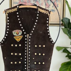 Vintage 1960&#39;s Motorcycle Club - MC Vest