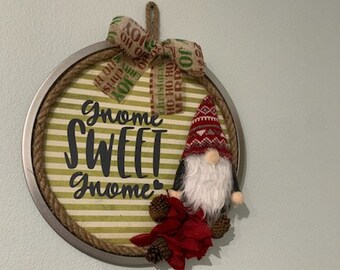 Gnome door hanger