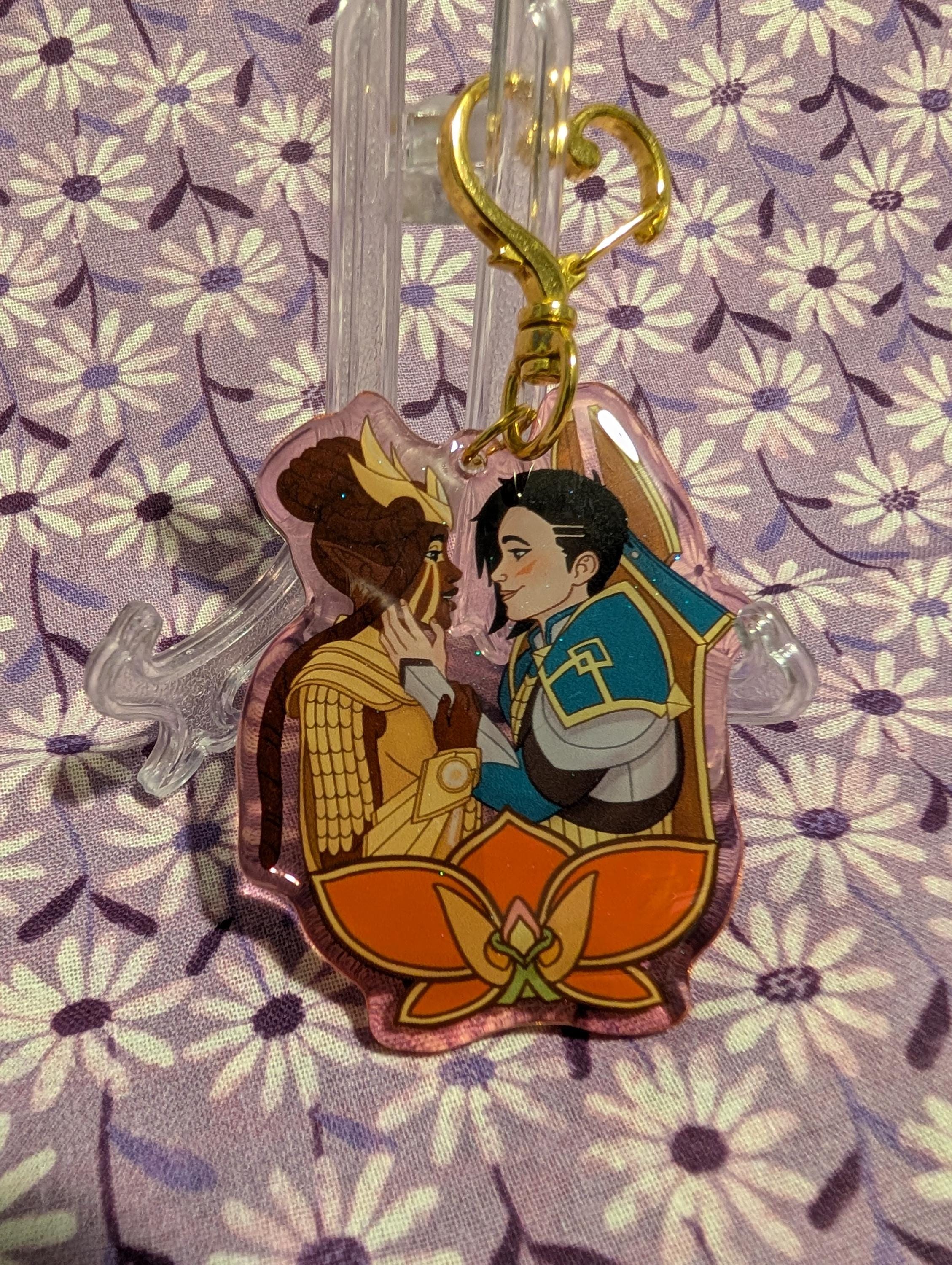 Dragon Prince - Runaan Ethari Amaya Janai - Ruthari - Keychain