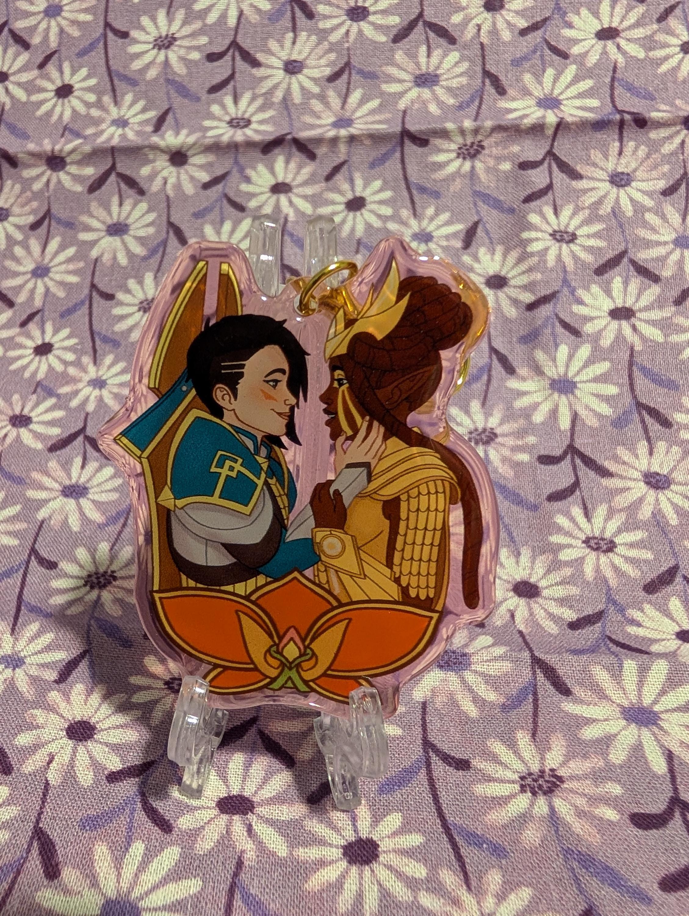 Dragon Prince - Runaan Ethari Amaya Janai - Ruthari - Keychain