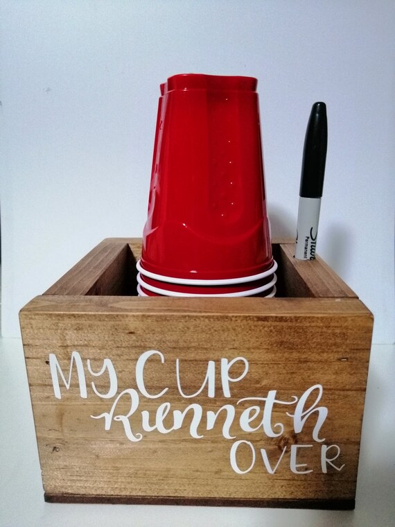 Drink Cup Holder Vinyl Etsy