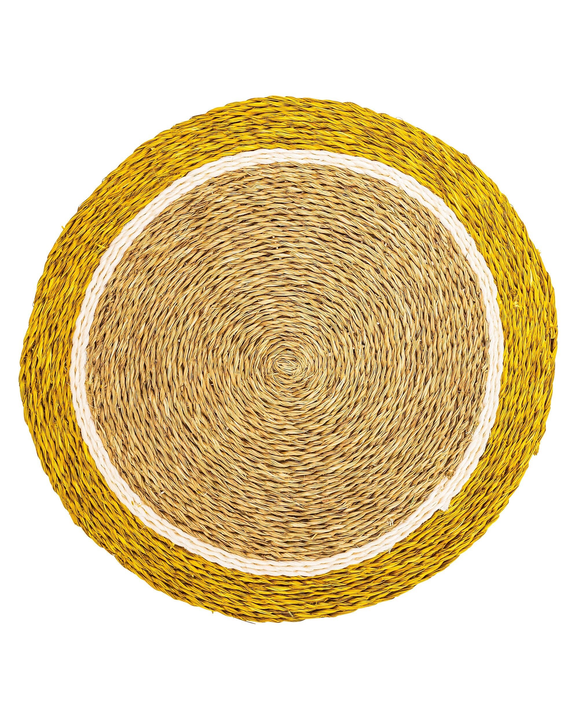 Placemats Elegant and Decorative Mustard Trim Color Unique Etsy