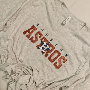 Houston Astros Shirt/Astros Unisex Shirt/ Astros/ Astros Shirt/Baseball Shirt/Astros T-shirt/astros sweatshirt/ astros/ glitter Astros tee/