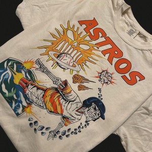 Houston Astros Shirt/Astros Unisex Shirt/ Astros/ Retro Astros Shirt/Baseball Shirt/ MLB/Astros T-shirt/Comfort Colors Astros