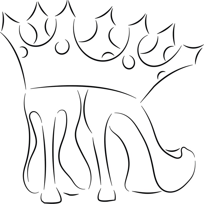 rock-dat-crown-pre-drawn-canvas-only-etsy