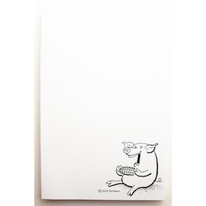 El bloc de notas Pig ScribblePad. Blocs de notas pequeños, divertidos y monísimos. Bloc de notas original con doce diseños disponibles. Ideal para regalar. Ideal para rellenar medias navideñas.