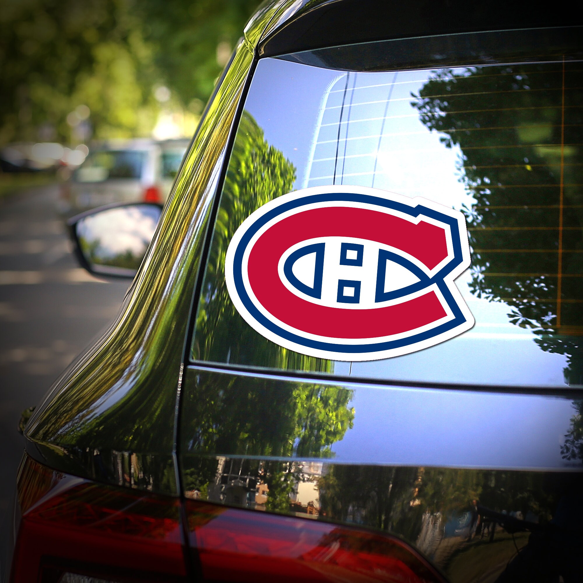 Canadiens Montreal NHL LNH Sticker Fan Art Graphic Car Truck Bumper B…
