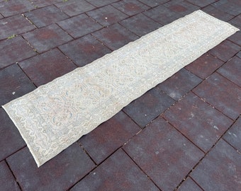 3x11 Runner Rug, Persian Runner Rug,Vintage Runner Rug, Red Runner Rug,Handmade Runner Rug, Vintage Kitchen Rug, Halwaay Runner Rug