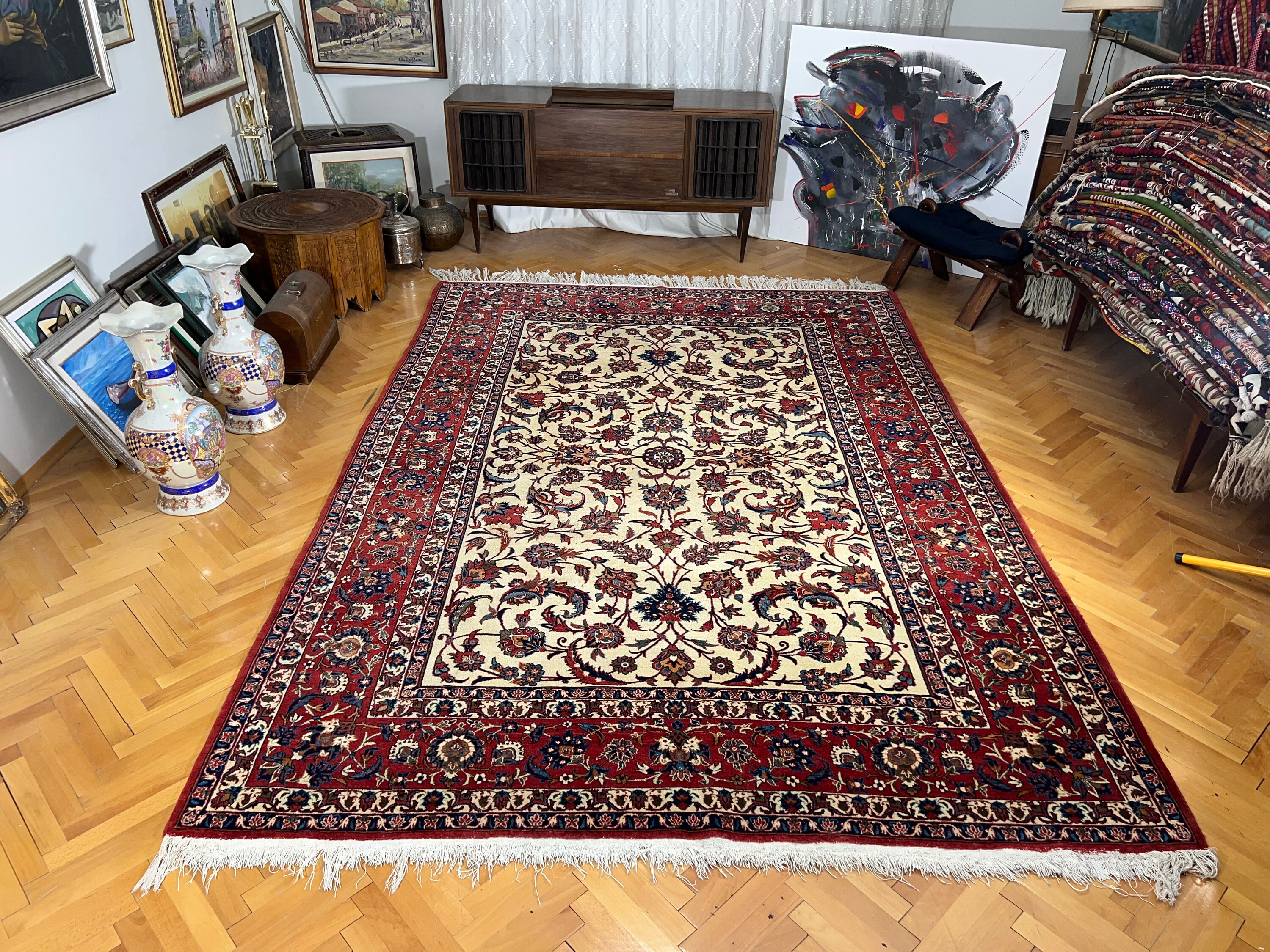 アンティーク エジプト ケリム/サイズ:100x285cm….. .yp7. アンティーク エジプト ケリム/サイズ:100x285cm….. .yp7.