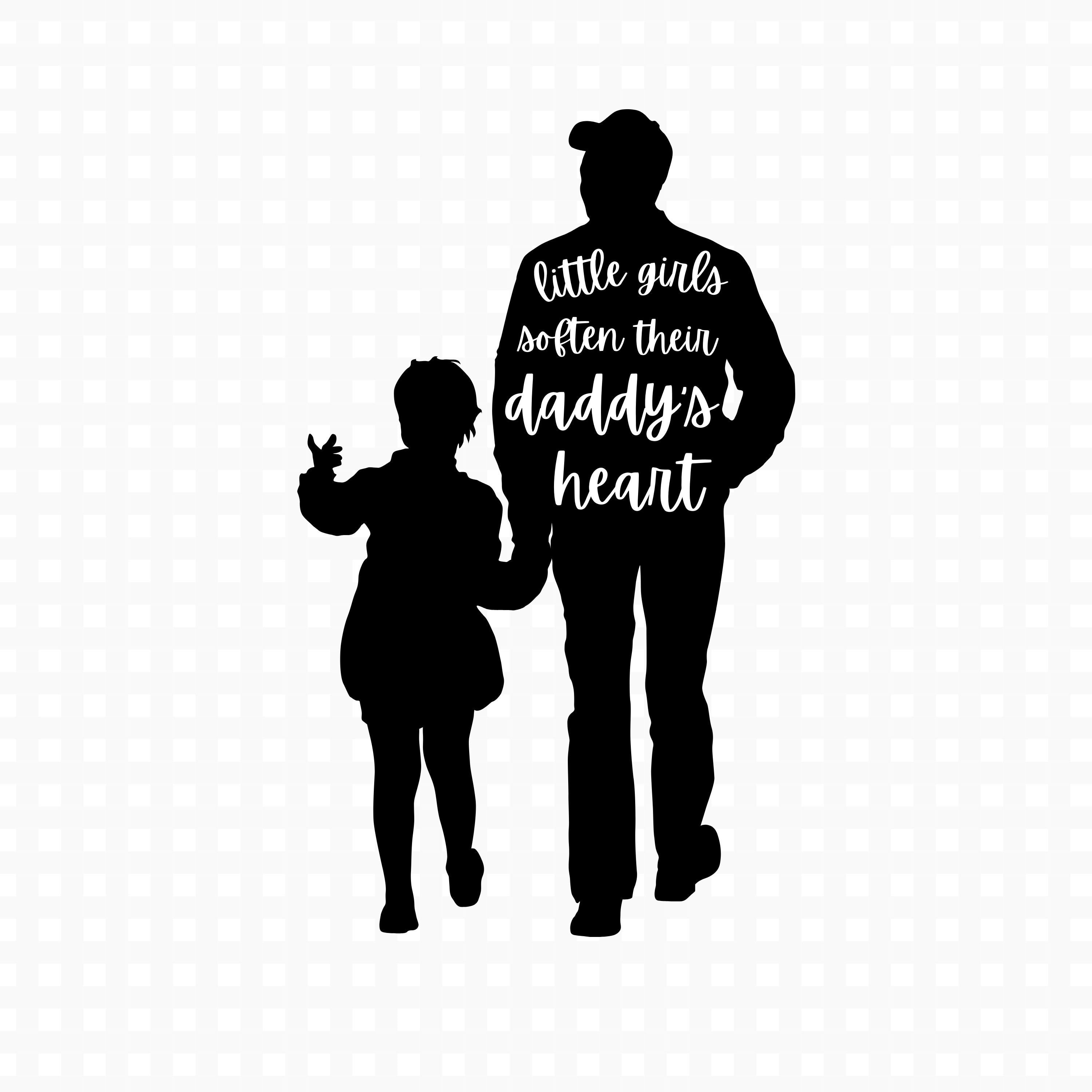 Father Daughter SVG Dad png Daddy Girl Quotes Dad Life svg  Etsy