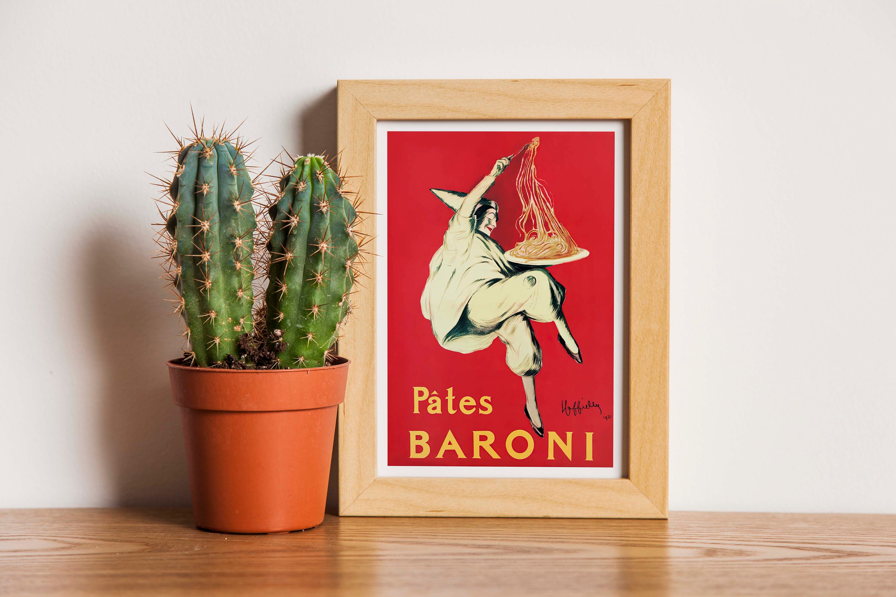 Pates Baroni Vintage Poster by Cappiello Food&drink Poster Bar