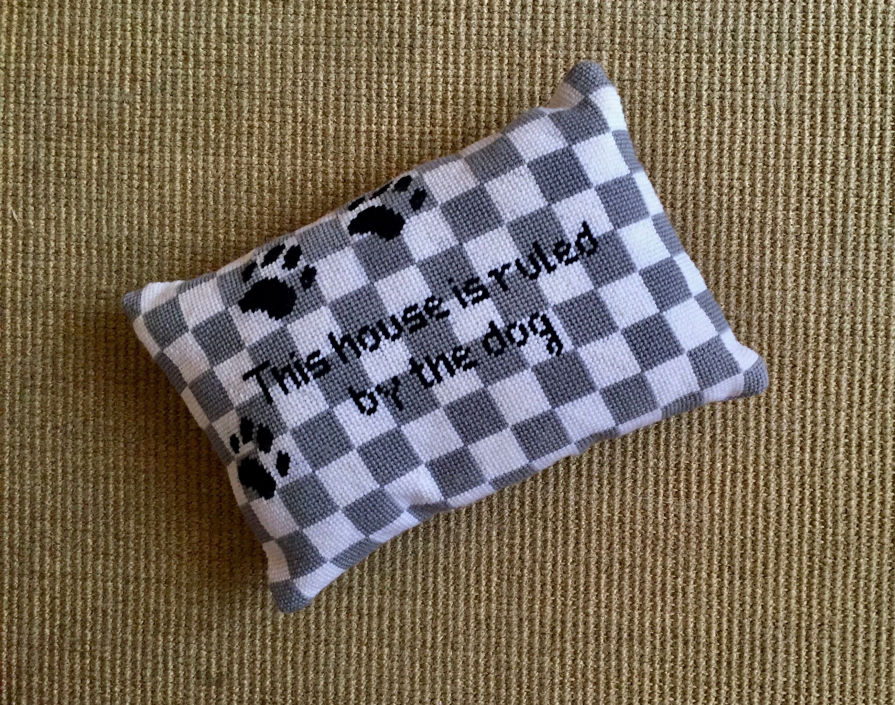 Coussin Aux Petits Points Dog