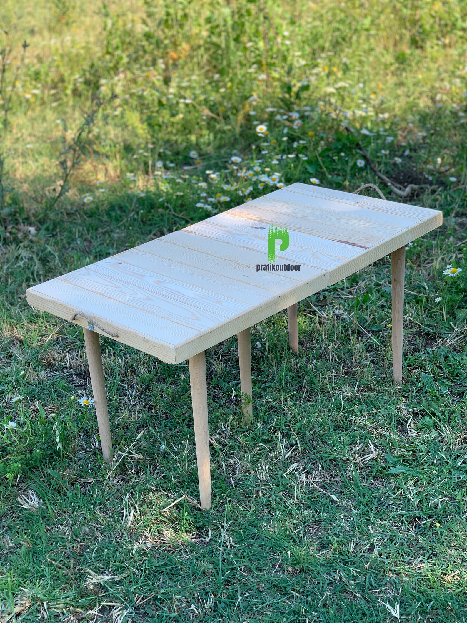 Handgefertigter Klapptisch aus Holz Campingtisch | Etsy