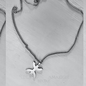 Amazigh Treasures: Tifinagh Radiance - Handcrafted Necklace Celebrating Berber Heritage