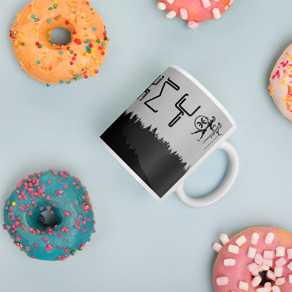 Amazigh Berber Motifs Tifinagh & Warriors Mug