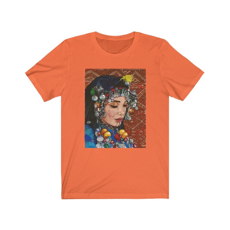 Amazigh Moroccan Woman Unisex Jersey Short Sleeve Tee Etsy