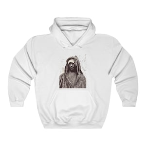 Sudadera con capucha de mezcla pesada unisex bereber amazigh