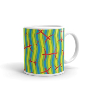 Taza Bandera de colores amazigh símbolo aza