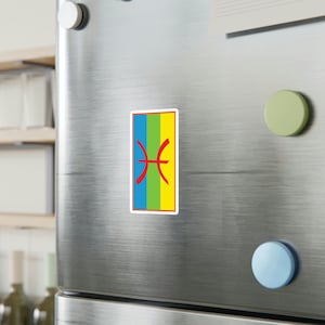 Amazigh flag stickers, amzigh flag, amazigh berber cut to measure