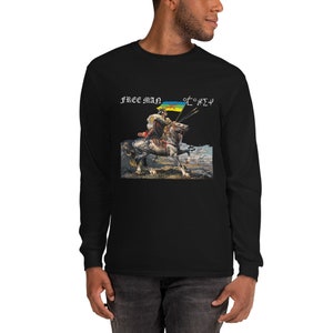 Camisa de manga larga guerrero bereber amazigh con tifinagh