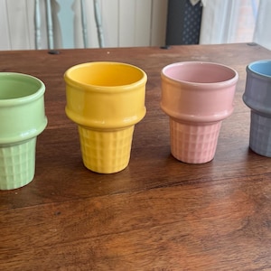 Keramik Eistüten Wüstenbecher