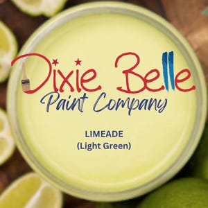 LIMEADE - Dixie Belle Chalk Mineral Paint - Pale Green - Light Green - Furniture Paint