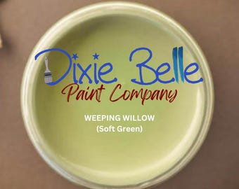 WEEPING WILLOW - Dixie Belle Chalk Mineral Paint - Soft Green - Furniture Paint - Cottage Collection