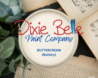 BUTTERCREAM - Dixie Belle Chalk Mineral Paint - Creamy - Furniture Paint