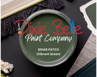 BRIAR PATCH - Dixie Belle Chalk Mineral Paint - Vibrant Green - Furniture Paint - Southern Roots Collection