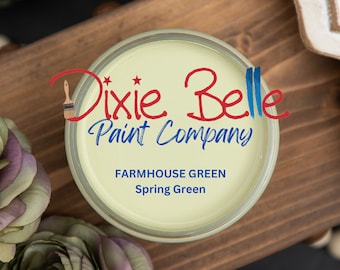 FARMHOUSE GREEN - Dixie Belle Chalk Mineral Paint - Light Green - Furniture Paint