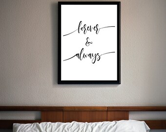 Taylor Swift Printable | Taylor Swift Lyric | Forever and Always | Fearless Taylor's Version | Forever and Always Taylors Version | Wall Art