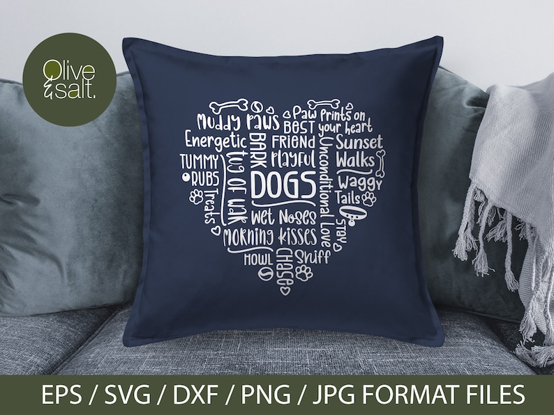 Dog Mom SVG, word art svg, dog lover svg, heart svg, Dog mom shirt svg, dog waterslide svg, Dog pillow svg, dog mom sublimation, dog mug svg image 3