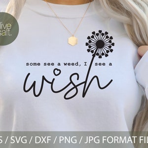 Niektórzy widzą chwasty, inni widzą życzenia svg, życzenia svg, pozytywne svg, cytaty z koszulek svg, motywujące cytaty svg, inspirujące svg, kubki do kawy svg