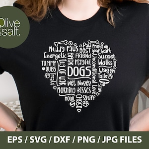 Dog Mom SVG, word art svg, dog lover svg, heart svg, Dog mom shirt svg, dog waterslide svg, Dog pillow svg, dog mom sublimation, dog mug svg image 6
