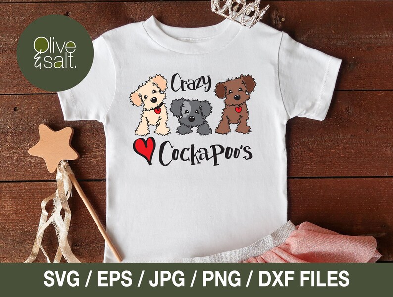 Dog SVG Bundle, Cockapoo Svg, Cockapoo Clipart, Cockapoo Png, Cockapoo ...