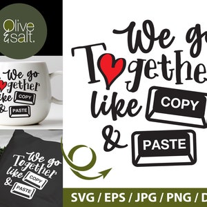 Valentines SVG, valentines day svg, andiamo insieme svg, valentines mug svg, valentines clipart, love svg, romantic svg, mug sublimation dxf