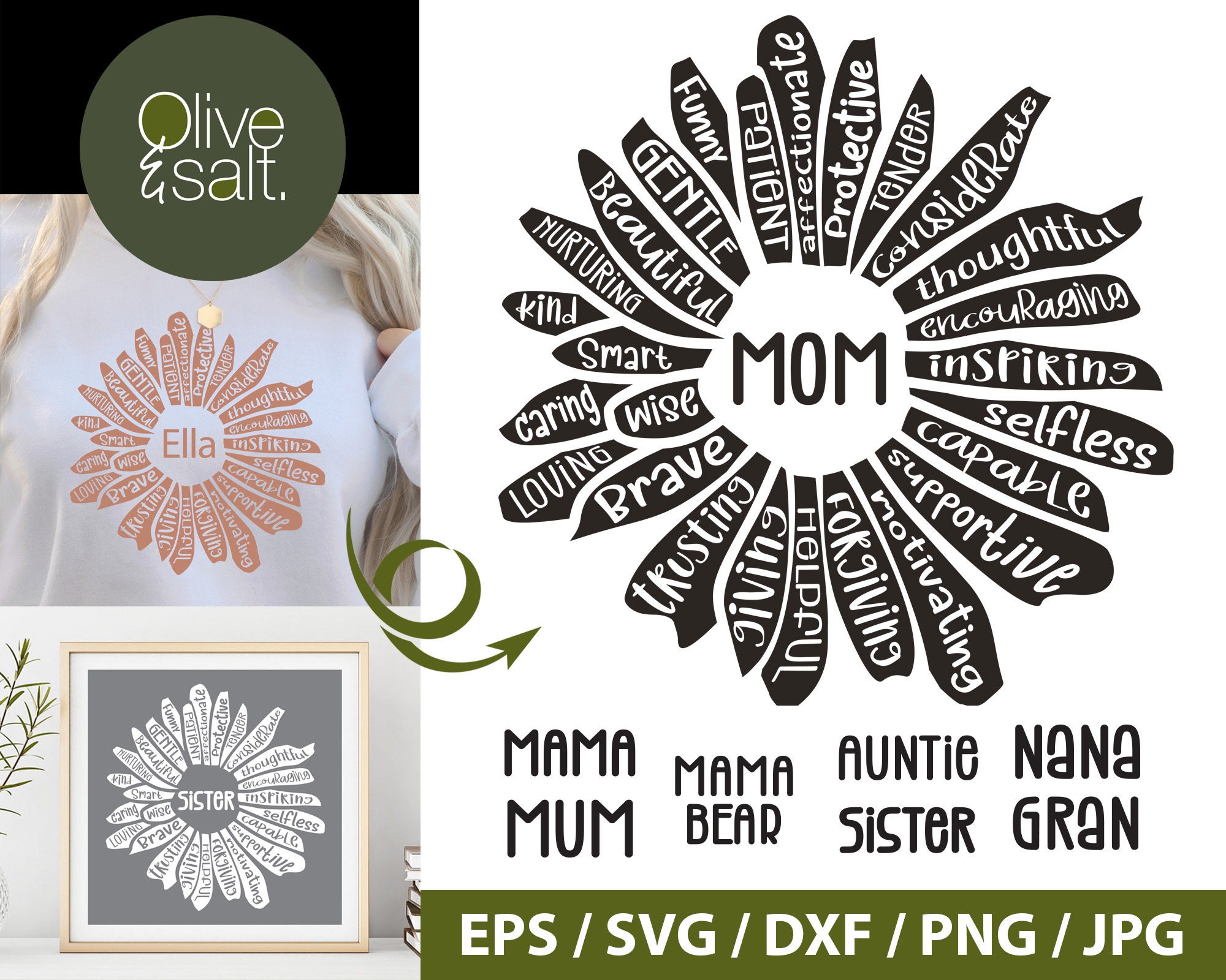 Mothers Day Svg Mothers Day Flower Svg - Etsy Australia