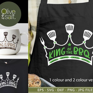 Rei do churrasco svg, pai svg, Grill svg, camisa do pai svg, avental svg, grelhar svg, grill master svg, BBQ king svg, caneca do pai svg, churrasco svg