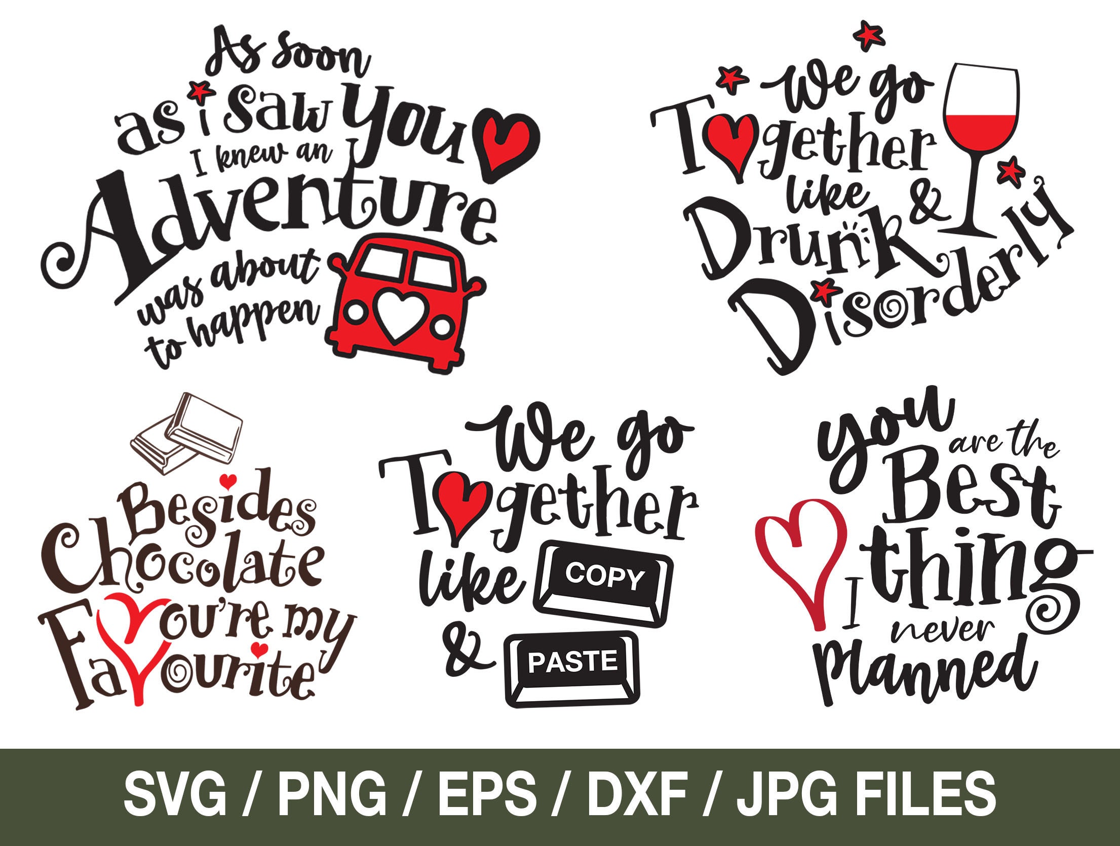 Valentines SVG Bundle Valentines Day Svg Valentines Mug Svg - Etsy