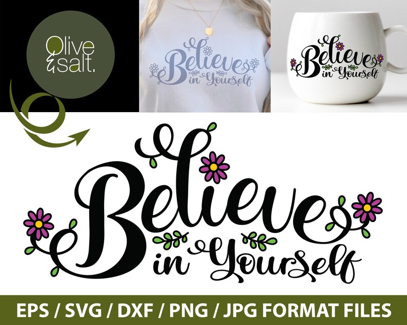 Download Motivational Svg Inspirational Svg Tshirt Quote Svg Believe In Yourself Svg Make It Happen Svg Coffee Mug Svg Positive Svg Believe Svg Clip Art Art Collectibles Shantived Com