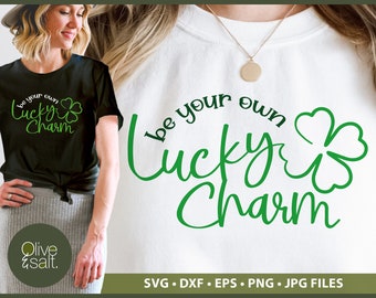Lucky SVG, St Patricks Day Shirt SVG, Lucky Charm SVG, St Pattys svg, Irish tshirt svg, Motivational svg, Lucky Mama svg, feeling lucky svg
