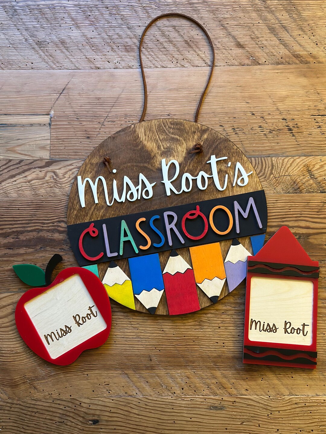 Personalized Teacher Door Sign | Custom Classroom Sign | Back to School ...