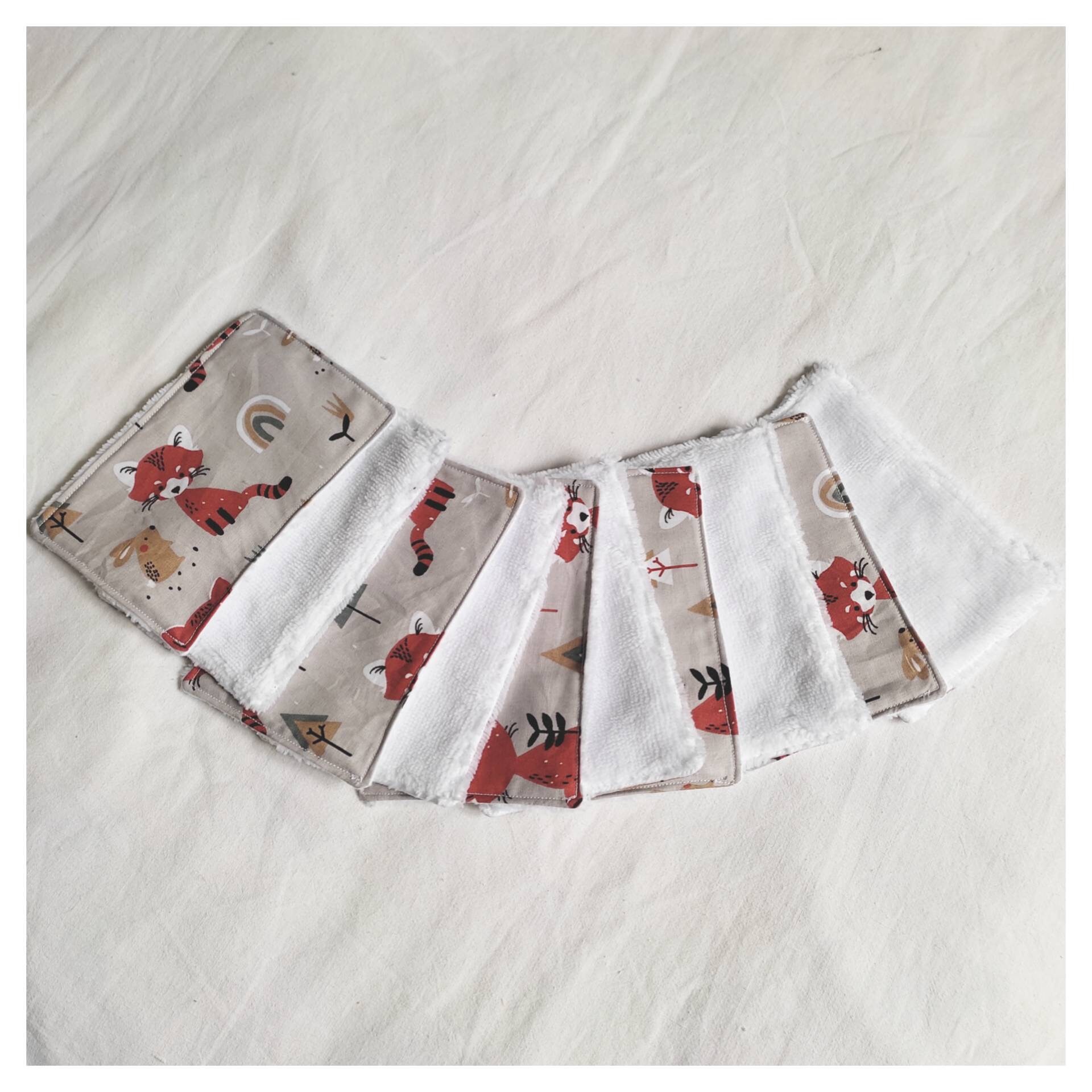 Waschtücher für Babys mit passenden Korb | Etsy