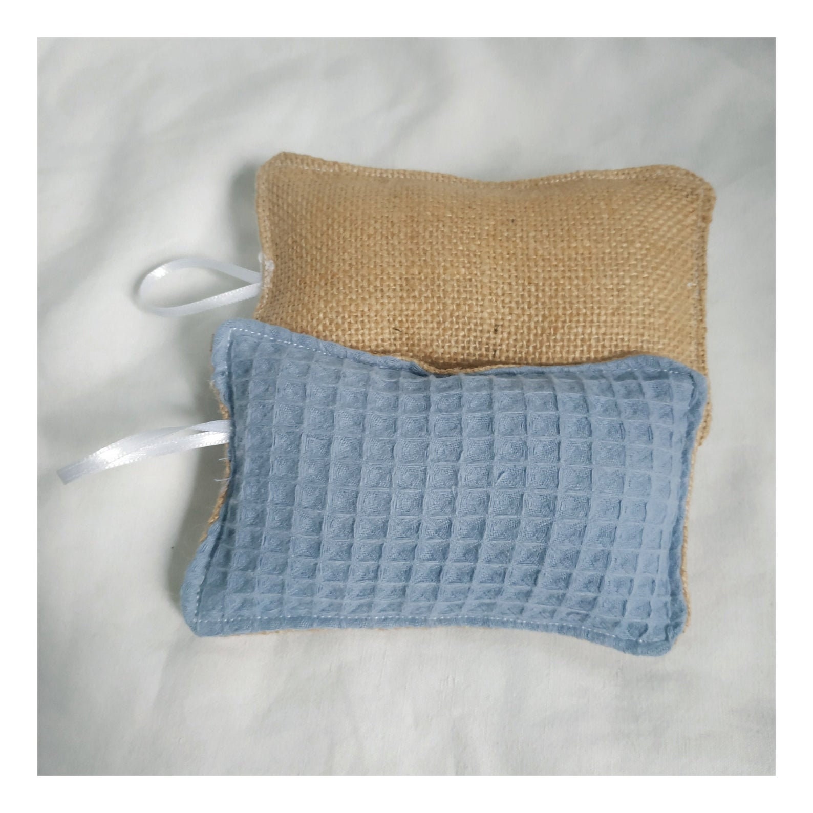 Eponge Zéro Déchet Nid d'abeille Toile de Jute