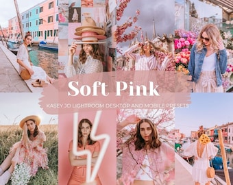 Influencer /& Blogger Presets Pink Presets Disneyland Presets Fantasyland Lightroom Mobile Preset
