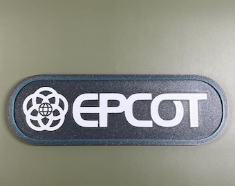 Epcot Vintage Retro Sign - Nostalgia In 3 Colors!