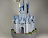 Cinderella Castle 3D Model with Fireworks Projection | Disney