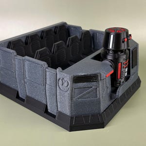 Rise of the Resistance Ride Vehicle with R5-D4 Droid - Fits 3.75&quot; Star Wars Action Figures, Disney Doorables, and Funko Pops